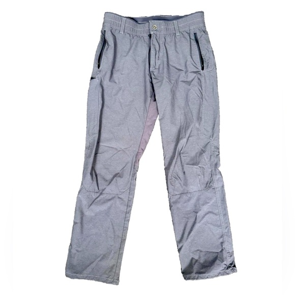 Kuhl Pants Mens 32x30 Gray Avengr Elastic Waist STYL #5156 Hiking Outdoors Pants - Picture 1 of 16